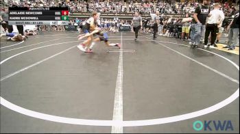 67 lbs Consolation - Adelaide Newcomb, Noble Takedown Club vs Kadee McDowell, Noble Takedown Club