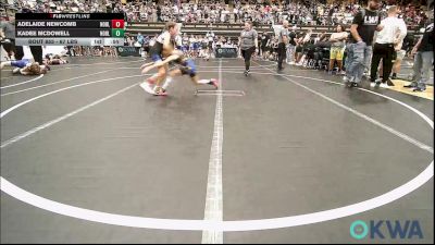 67 lbs Consolation - Adelaide Newcomb, Noble Takedown Club vs Kadee McDowell, Noble Takedown Club