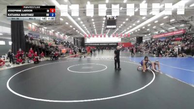 207 lbs Round 1 (12 Team) - Josephine Larson, Sacred Heart vs Katianna Martinez, Marymount