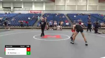 135 lbs Cons. Round 3 - Mark Martinez, HIGHLAND PARK vs Jeffrey Huyvaert, Midwest RTC