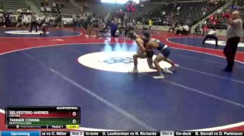 6 lbs Quarterfinal - Selvestero Andres, Har-Ber vs Tanner Cowan, Bentonville High