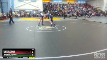 165 lbs Cons. Round 2 - Jadyn Craig, Sussex Central H S vs Shawn Ferrell, Lake Forest H S