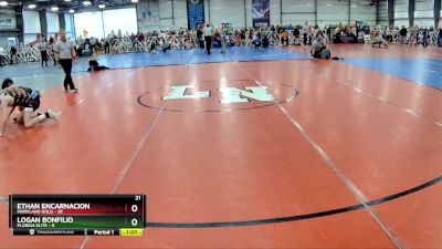 76 lbs Rd# 6- 9:00am Saturday Final Pool - Logan Bonfilio, Florida Elite vs Ethan Encarnacion, Maryland GOLD