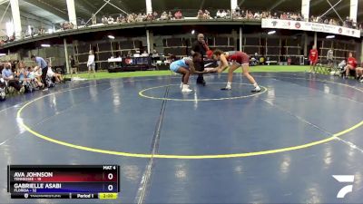 130 lbs Round 1 (6 Team) - Ava Johnson, Tennessee vs Gabrielle Asabi, Florida