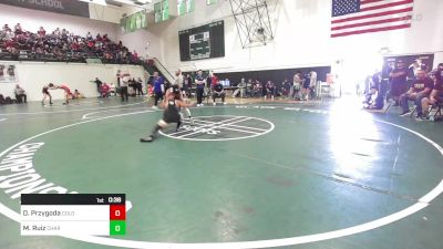 145 lbs Consi Of 32 #2 - Diego Przygoda, Colony vs Michael Ruiz, Charter Oak