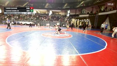 150 lbs Semifinal - Owen Savage, Commerce Wrestling Club vs Justin Cugini Jr., Morris Fitness Wrestling Club