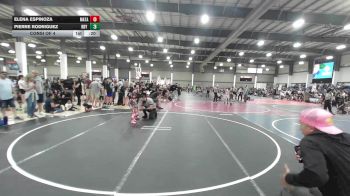 40 lbs Consi Of 4 - Elena Espinoza, Matador Wrestling Club vs Pierre Rodriguez, Rby Wc