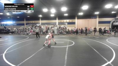 85 lbs Consi Of 8 #2 - Howard Miller, Mid Valley Wolves Wr Ac vs Luke Plouffe, Mid Valley Wolves Wr Ac