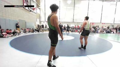 215-285 lbs Round 3 - Caleb Carpenter, 208 Badgers Wrestling Club vs Emmanuel Arredondo, JET HOUSE