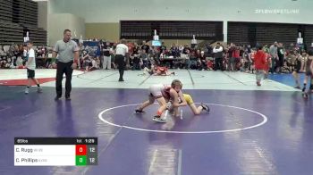 65 lbs Prelims - Camden Rugg, Wisconsin Red ES vs Chase Phillips, NY Aggressors ES