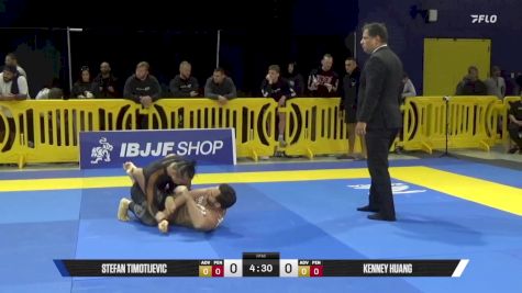 Kenney Huang vs Stefan Timotijevic 2025 Pan IBJJF Jiu-Jitsu No-Gi Championship