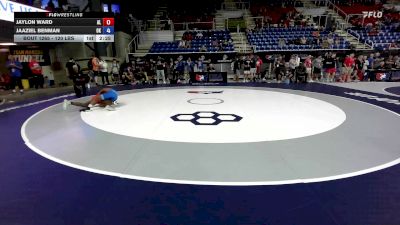 120 lbs Cons. Sub-rd Of 64 - Jaylon Ward, AL vs Jaaziel Benman, OK