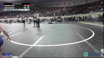 40 lbs Consolation - Riley Tarwater, Eufaula Ironheads Wrestling Club vs Jj Stolarzyk, Piedmont