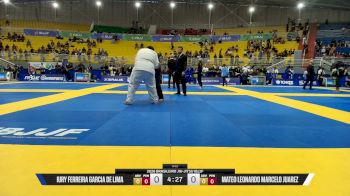 Mateo Leonardo Marcelo Juarez vs Iury Ferreira Garcia De Lima 2026 Brasileiro Jiu-Jitsu IBJJF
