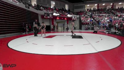 170 lbs Consi Of 8 #2 - Chloe Clarke, Tuttle HS Girls vs Taylor Palmer, Shawnee High School Girls