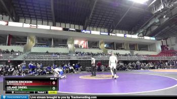 120 lbs Round 2 (4 Team) - Leland Sindel, Lincoln East vs Landon Erickson, Smith Center HS