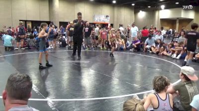 65 lbs Round 4 (6 Team) - John Rice, North DeSoto Red WA vs Jacob Dadiomoff, Tasmanian Devils