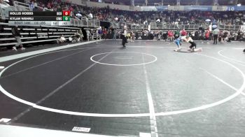 130 lbs Consolation - Hollis Hobbs, Richmond Youth WC vs Kylan Wehrli, Ciwc Team Intensity