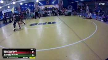 157 lbs Round 4 (8 Team) - Gabriel Noguel, Eagle Empire vs Brock Weaver, The Outsiders