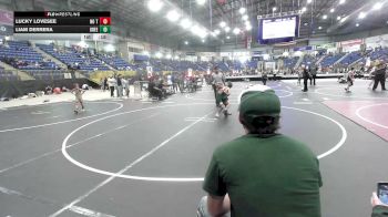 46 lbs 5th Place - Lucky Lovesee, No Team vs Liam Derrera, Greeley Metro