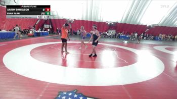 132 lbs Round 2 (8 Team) - Evan Flan, Long Prairie Grey Eagle-Browerville Wolves vs Aaron Danielson, Buffalo