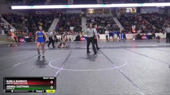 115 lbs Cons. Round 1 - Karla Barrios, Bobcat Wrestling Club vs Sierra Eastman, Winfield
