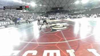 Boys 3A 132 lbs Cons. Round 3 - Mathew Markstrom, Kelso vs Atharv Koganti, Interlake