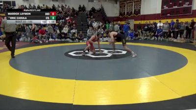 132 lbs Champ. Round 1 - Maddox Laymon, Sheridan vs Eric Casula, Stillwater