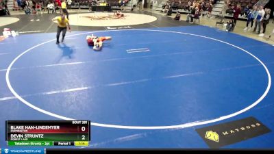 106 lbs Cons. Round 1 - Blake Han-Lindemyer, Farmington vs Devin Struntz, Forest Lake