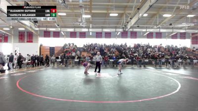 138 lbs Consolation - Elizabeth Guthrie, Lowell vs Katelyn Belanger, Lawrence