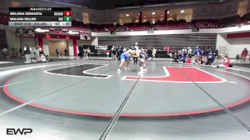 235 lbs Quarterfinal - Melania Nenaikita, Mcloud HS Girls vs Malana Miller, Bixby Girls HS