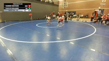 85 lbs 1st Place Match - Xander Edstrom, Upper Valley Aces Wresstling vs Statlyn Williams, Sublime Wrestling Academy