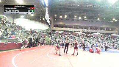 71 lbs Cons. Semi - Luke Hixson, Spartan Wrestling Academy vs James Hungate, Gravette Wrestling Club