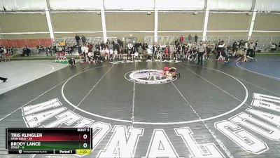 67 lbs Champ Round 1 (16 Team) - Trig Klingler, Utah Gold vs Brody Lance, Stout