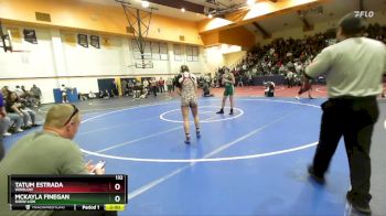 132 lbs Round 3 - Tatum Estrada, Winslow vs McKayla Finegan, Show Low