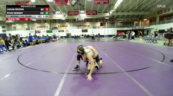 141 lbs Round 1 (10 Team) - Ryan Dement, Oklahoma Wesleyan vs Logan Brown, Midway University