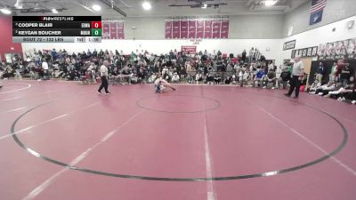 132 lbs Semifinal - Cooper Blair, Edward Little vs Keygan Boucher, Mountain Valley