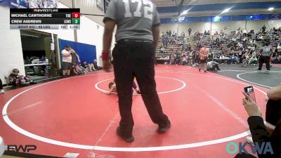 49 lbs Final - Michael Cawthorne, Tiger Trained Wrestling vs Crew Andrews, Lincoln Christian