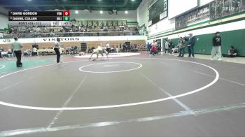 113 lbs Quarterfinal - David Gordon, Peninsula vs Daniel Cullen, Millikan