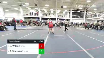 285 lbs Consolation - NIck Wilson, Tewksbury vs Peter Stanwood, Duxbury