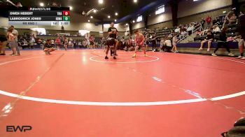100 lbs Rr Rnd 1 - Owen Hebert, Triad Wrestling Club Of Ruston vs Labrodrick Jones, North Desoto Wrestling Academy