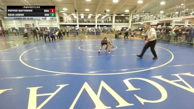 100 lbs Consi Of 16 #2 - Brodie Kaplan, Grizzlies Wrestling Academy vs Graham Fernald, Smitty's Wrestling Barn