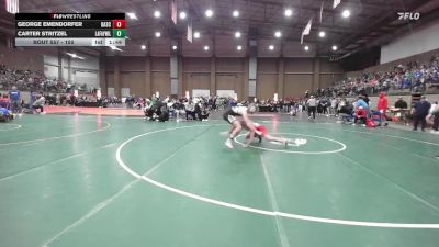 150 lbs Champ. Round 2 - Carter Stritzel, Lafayette (Wildwood) vs George Emendorfer, Baylor