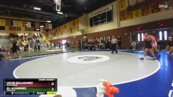 113 lbs Cons. Round 6 - Jacob Balladarez, Palm Desert vs Eli Almarinez, Vacaville