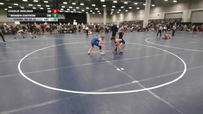 120 lbs Champ. Rd Of 32 - Charlie Boelman, Sebolt Wrestling Academy vs Brand'n Edstrom, Team Idaho Wrestling Club