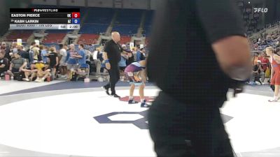 106 lbs Cons. Rd Of 64 - Easton Pierce, OK vs Kash Larkin, AZ