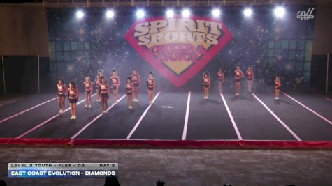 East Coast Evolution - Diamonds [2026 L2 Youth - Flex - D2 Day 2] 2026 Spirit Sports Hershey Nationals