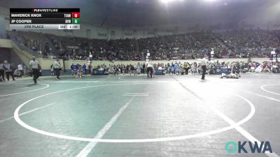 105 lbs Quarterfinal - Mâ??Kai Brown, Pitbull Wrestling Academy vs Case Anderson, Comanche Takedown Club