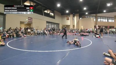 80 lbs Round 3 (6 Team) - Uriah Scruggs, Alabama Elite Gold vs Colson Cogar, North DeSoto Red WA