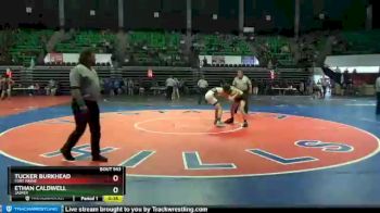 120 lbs Cons. Round 5 - Ethan Caldwell, Jasper vs Tucker Burkhead, Fort Payne
